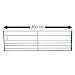 Landhek 350cm incl. 1 set hang en sluitwerk. Excl duimen
