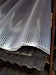 Golfplaat Transparant 1830x1100 werkend 1060 Golf 177/51  Polycarbonaat. 3-wandig