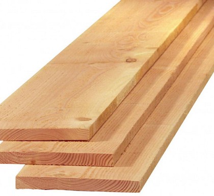 Douglas plank 22x200x4000mm