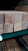 Hardhout ruig 70x70x2500mm