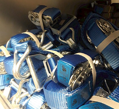 Spanband met ratel, 6 meter