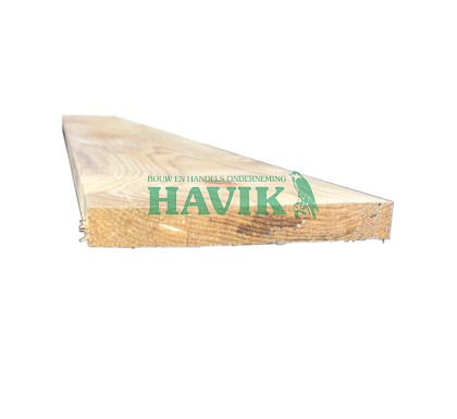 Vuren gewolmaniseerd 19x145x5400mm