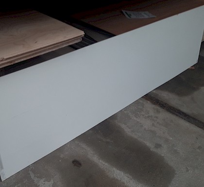 Lakboard wit 610x2440x3.2mm