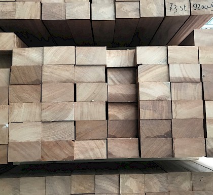 Sapeli  Mahonie KD, non-komo, gevingerlast B-keus 72x120x5900