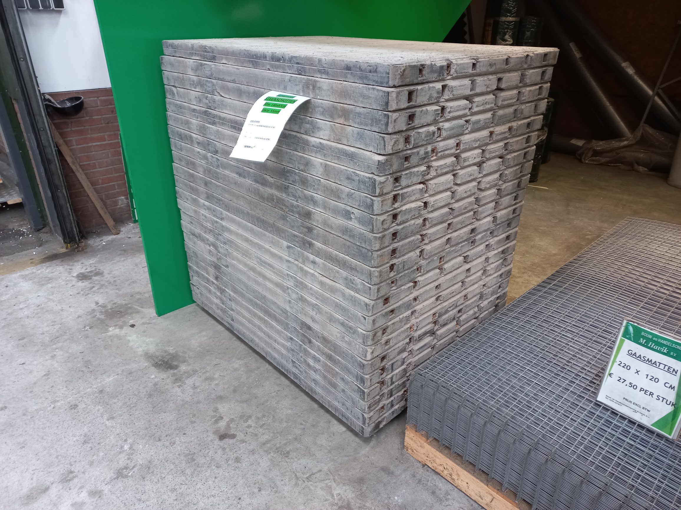 Gebruikte Materialen