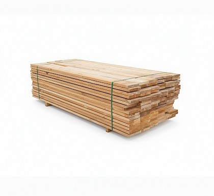 Steigerdeel 32x200x5000mm  – Pak van 96 Planken