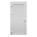 Basic PVC deur 2206x1102 | Zonder Glas | Aanslagflens