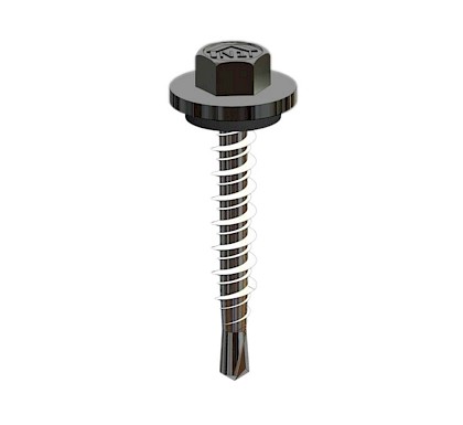 Damwandschroeven Hi-Low Antraciet Grijs – 5,5x35mm – 200 stuks per doos