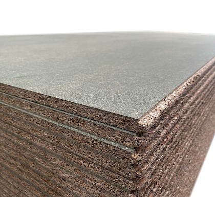 Spaanplaat Groen 16.5mm 3300x1295